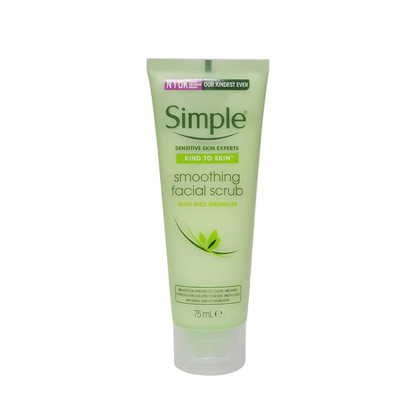 (MẪU MỚI) Tẩy tế bào chết Simple Kind To Skin Soothing Facial Scrub