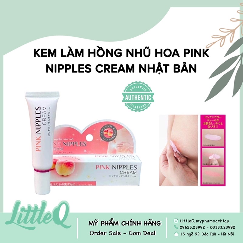 KEM LÀM HỒNG NHŨ HOA PINK NIPPLES NHẬT BẢN