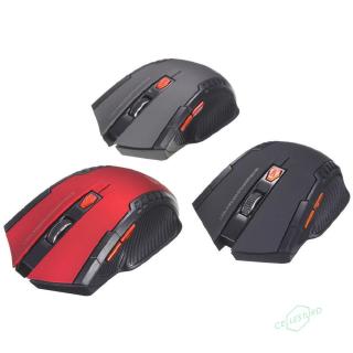 CS 2.4GHz Wireless 2400DPI 6 Buttons USB Optical Gaming Mouse for PC Laptop