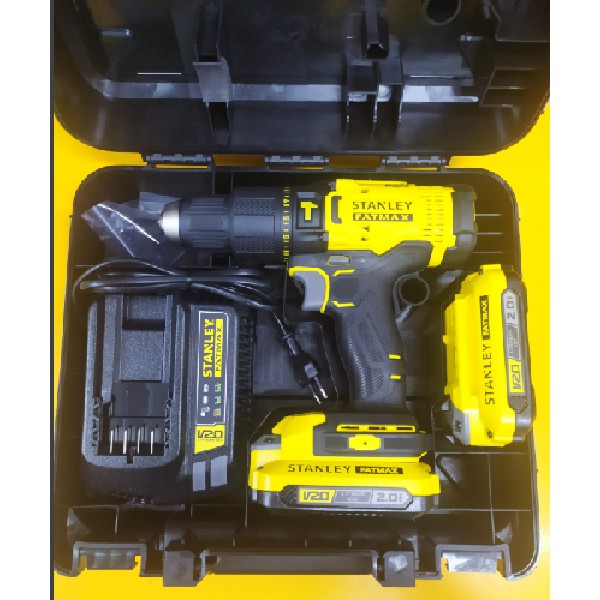 Máy khoan cầm tay 20V Stanley SCD711D2K Chính hãng Bảo hành 2 năm