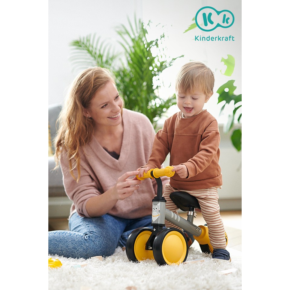 Xe chòi chân, xe tập đi ba bánh cho bé từ 1 tuổi CUTIE KINDERKRAFT (BH 12 tháng)