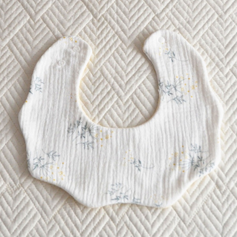 Yếm Ăn Cho Bé Hình Bông Hoa Xoay 360 Độ