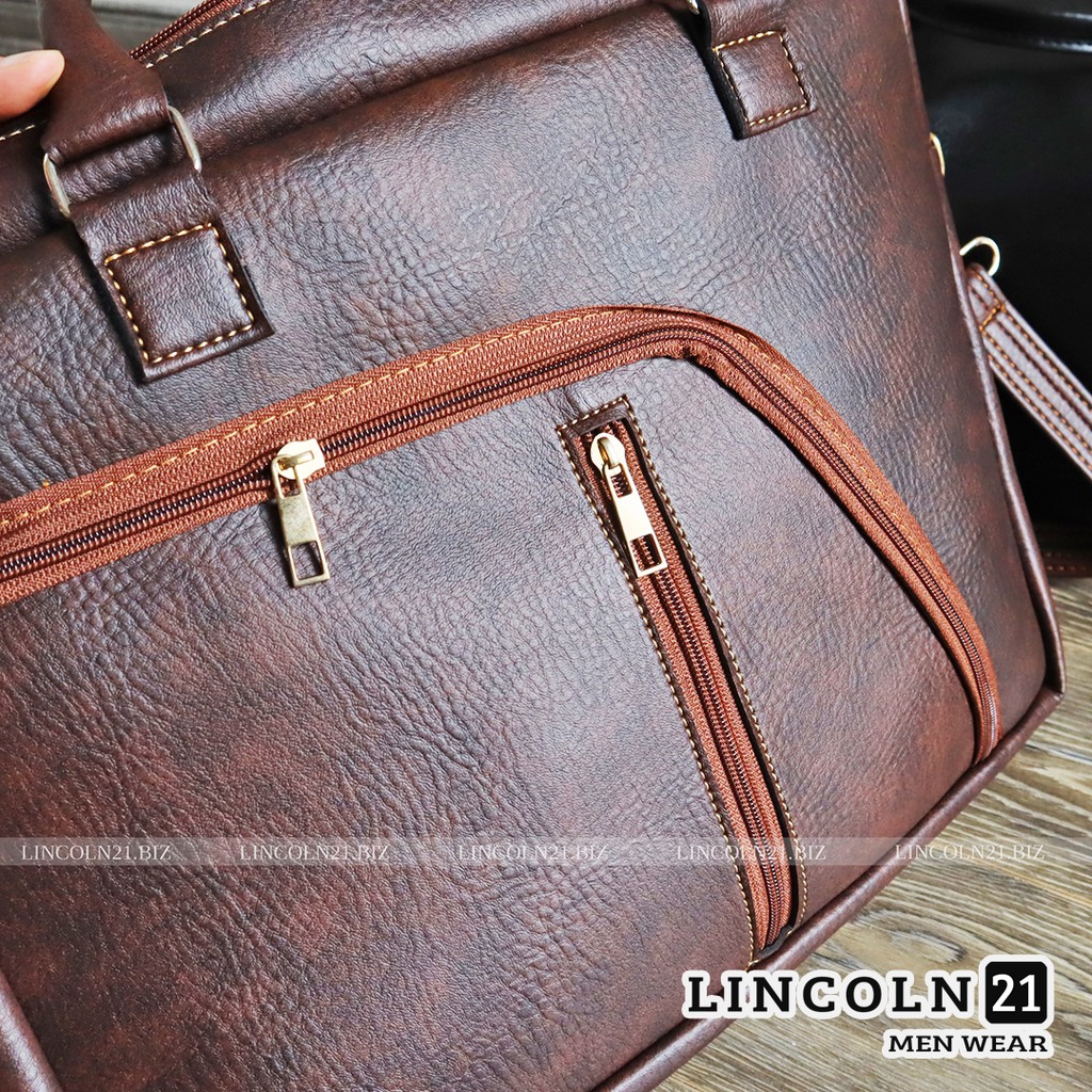 Cặp laptop da tổng hợp dùng cho laptop 16.5 Inch, Cặp laptop L21CL01 | BigBuy360 - bigbuy360.vn