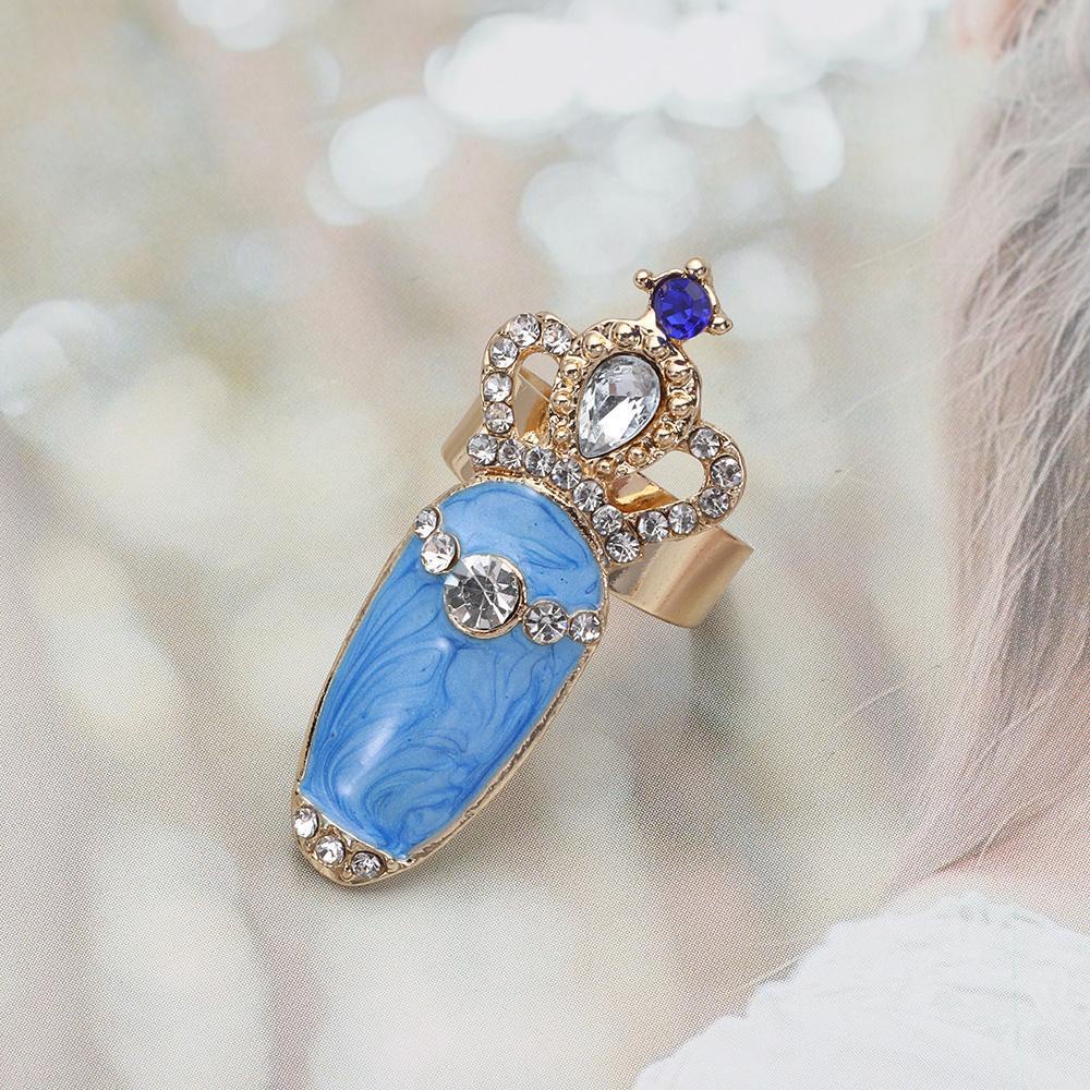 Nhẫn Họa Tiết Hoa Vương Miện Thời Trang Cho Nữ