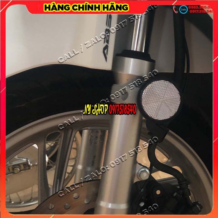 BỘ 4 MẮT MÈO PHẢN QUANG ZHIPAT TRƯỚC SAU ( TÙY CHỌN MÀU MẮT VÀ MÀU MẮT ) GẮN HONDA, YAMAHA Ảnh thật Sp