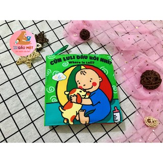 [Mã SKAMLTSM9 giảm 10% đơn 99K] SHOP GẤU MẬT - SÁCH VẢI WHERE IS LULI?
