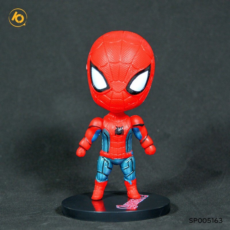 Set 6 mô hình nhân vật Avenger Marvel size 11cm - Mô hình siêu nhân - Biệt đội siêu anh hùng - Smart Baby
