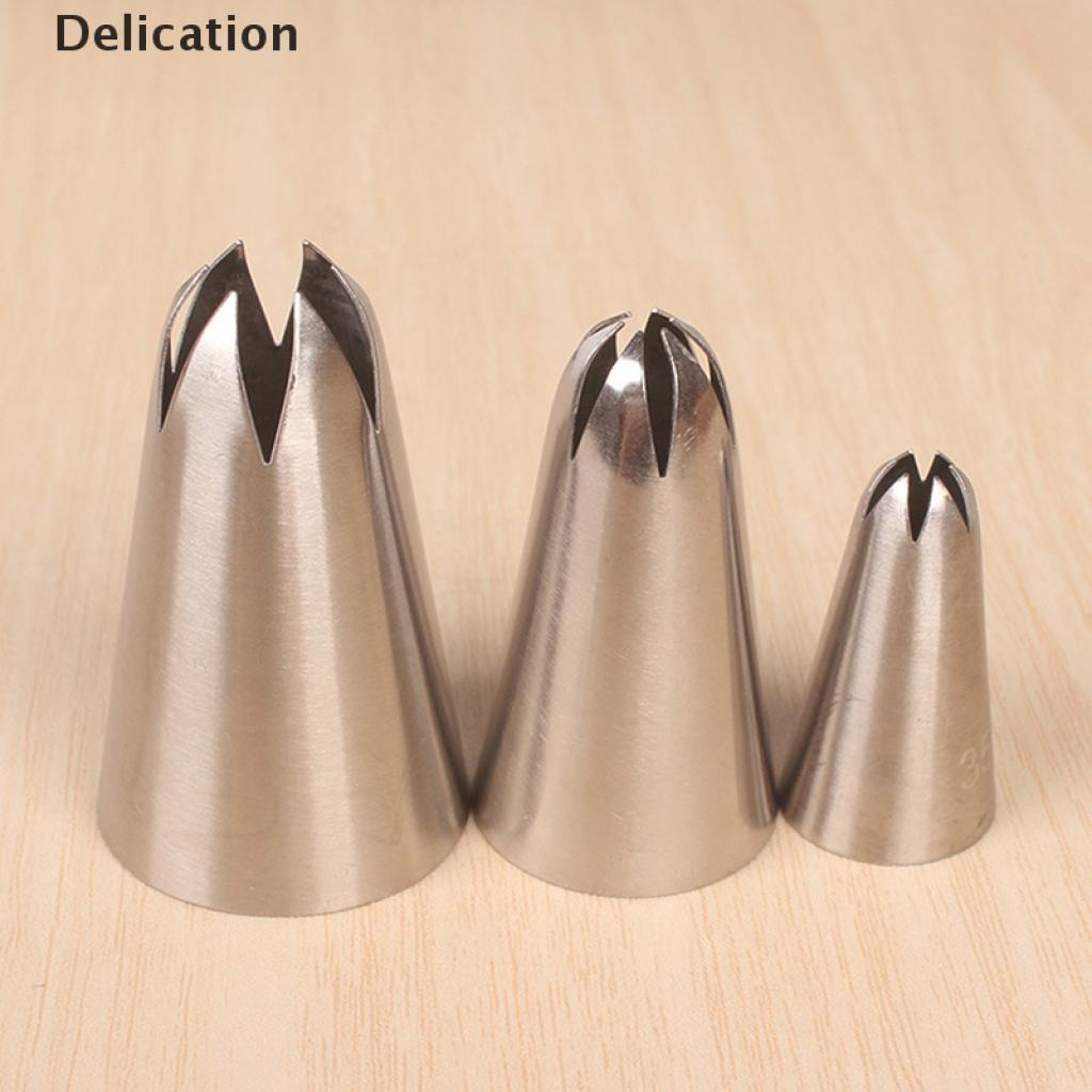 Bộ 3 Dụng Cụ Trang Trí Bánh Kem Bằng Inox Chuyên Dùng