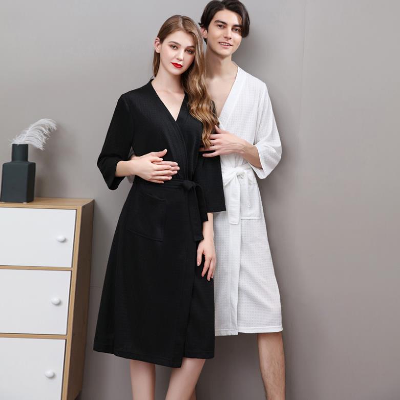 áo nữ đồ bộ pyjama Pijama Áo Choàng Ngủ Quyến Rũ Cho Cặp Đôi Đồ ngủ đôi đồ mặc nhà thu đông lụa cặp đôi cao cấp nam !