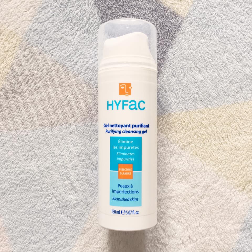 Sữa rửa mặt giữ ẩm - ngăn ngừa mụn Hyfac Purifying Cleansing Gel - 150ml - Nhập khẩu từ Pháp
