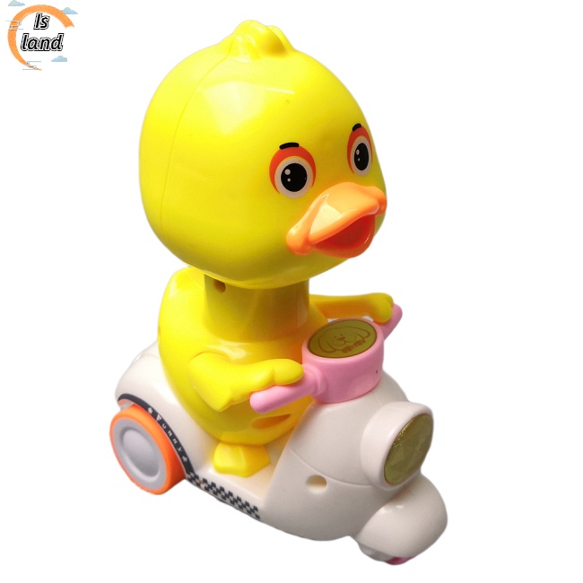 Đồ Chơi Hình Chú Vịt Vàng Dạng Xoay Vui Nhộn Cho Bé