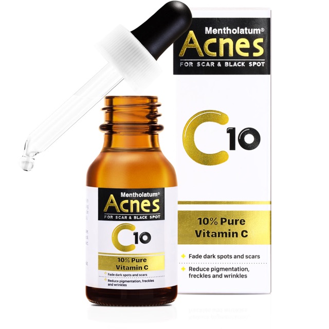 Acnes C10- dung dịch làm mờ sẹo, vết thâm và nám 15ml thumbnail
