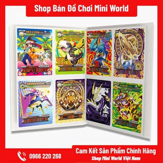 Album Đựng Thẻ Bài Mini World [80 Ngăn Chứa Thẻ Bài]