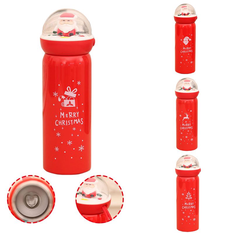 Bình nước giữ nhiệt hoạ tiết giáng sinh