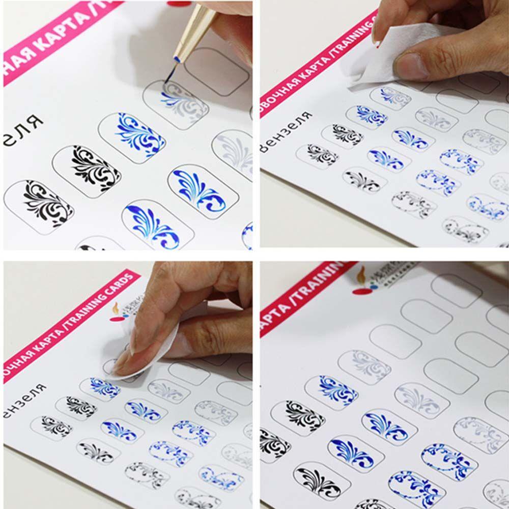 Khuôn Vẽ Móng Tay Chuyên Nghiệp Dễ Lau Chùi Dành Cho Người Mới Bắt Đầu