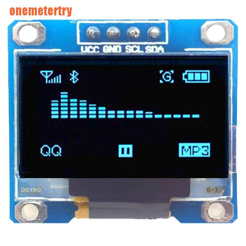 128*64 0.96" I2C IIC Serial Blue OLED LCD LED Display Module for Arduino