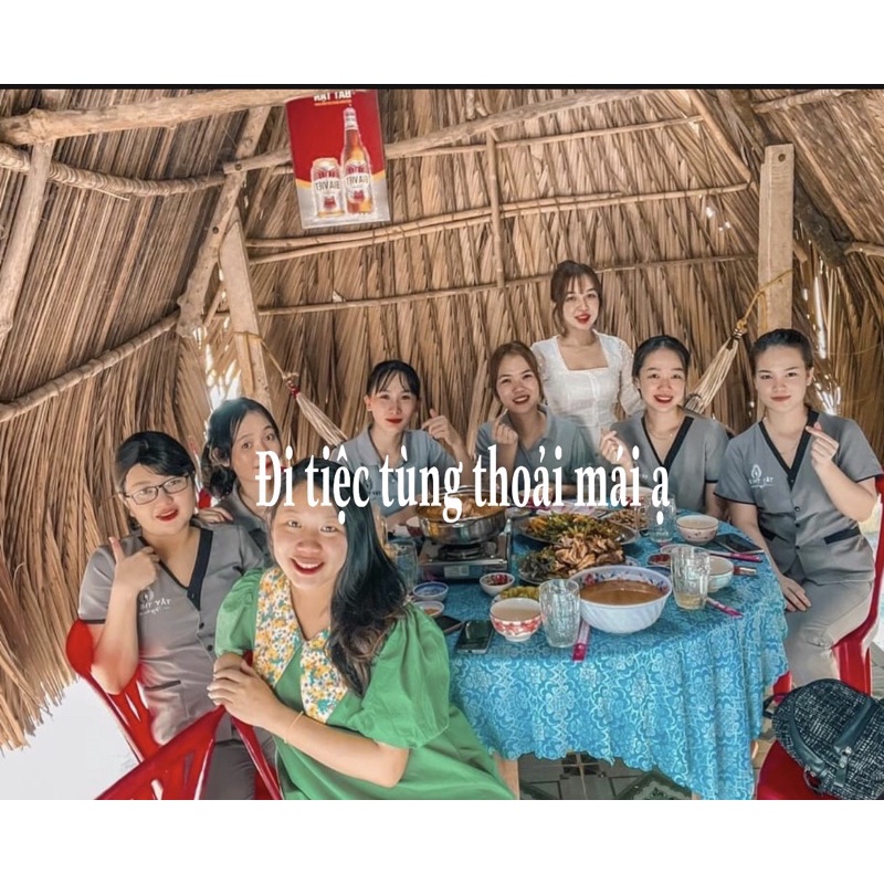 [Bán lỗ xin đánh giá] Đầm dự tiệc đầm trắng cổ vuông tay phồng dáng dài | BigBuy360 - bigbuy360.vn