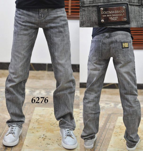 Quần jeans nam ống suông