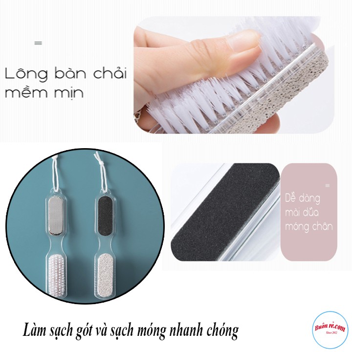 Dụng Cụ Chà Gót Mát Xa Chân 4In1 Có Móc Treo Tiện Dụng 00890