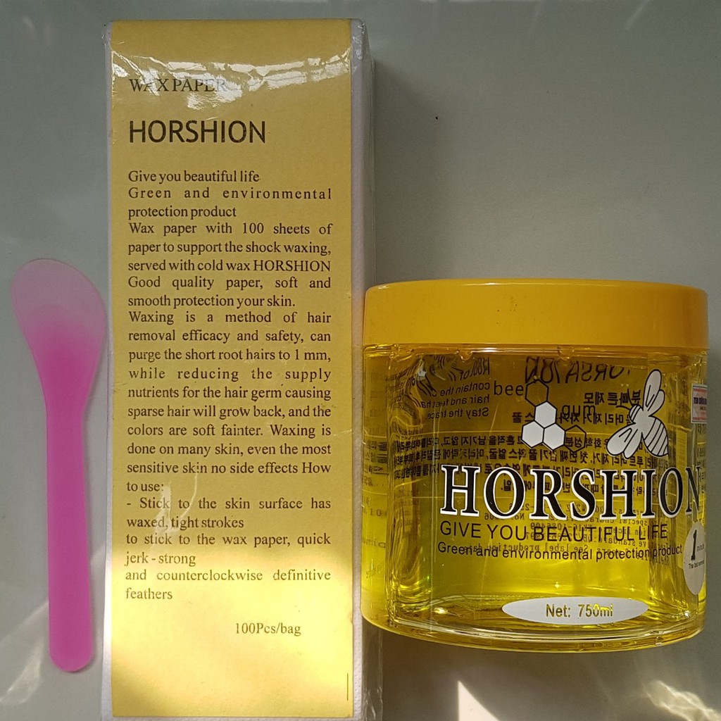 BỘ Wax lông mật ong Horshion 750ML