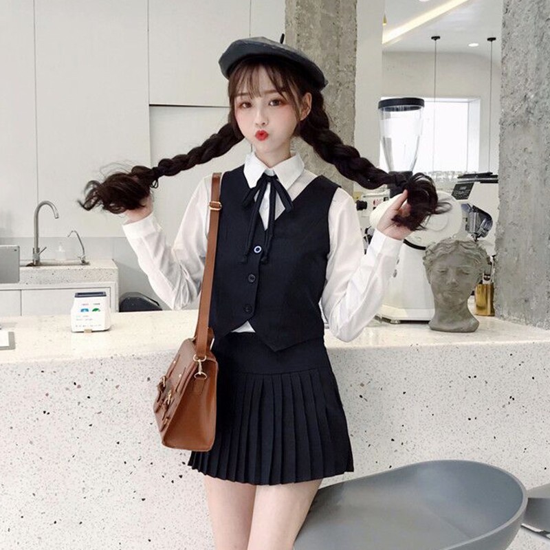 SET BỘ NỮ THU ĐÔNG ULZZANG ( ko kèm nơ )