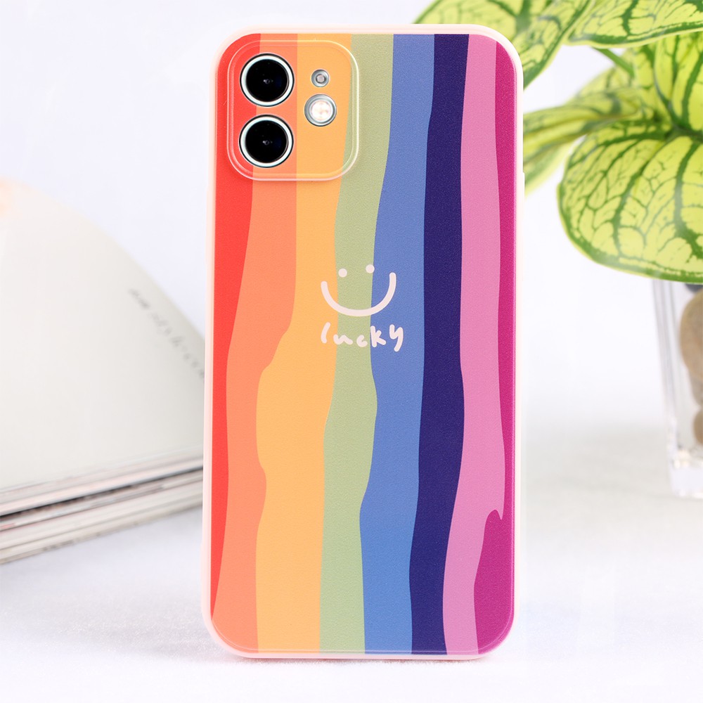 Ốp lưng JURSUE mềm hình cặp đôi dễ thương đẹp cho iPhone 13 12 11 Pro Max SE 2020 X XR XS ip 8 7 6 6S Plus kute Y264