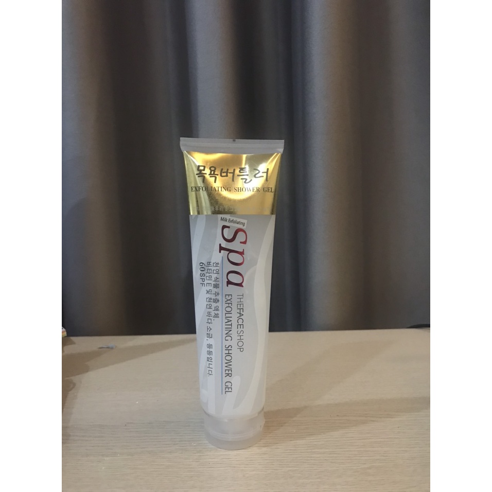 Tẩy tế bào chết SPA Hàn Quốc 350ml - Gel tẩy tế bào chết toàn thân, dưỡng da trắng sáng, tẩy da chết body