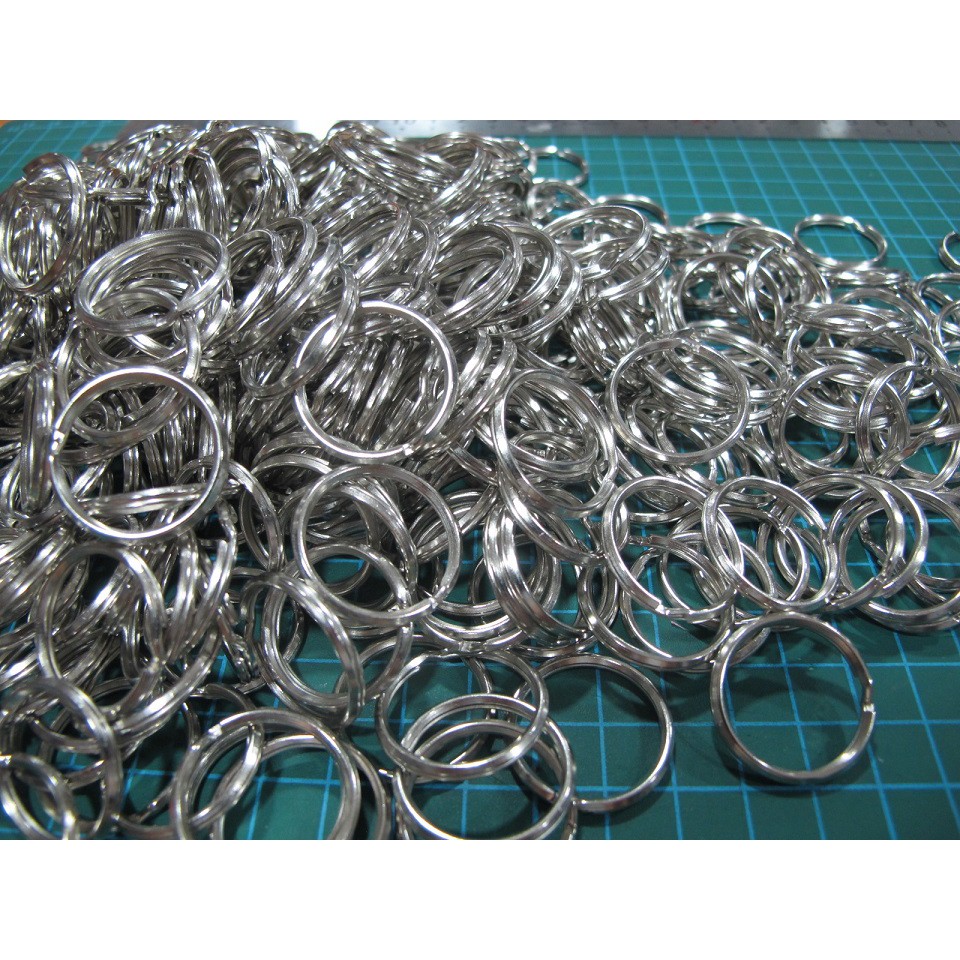 Combo 20 Khoen Tròn Inox Loại Dày móc chìa khóa