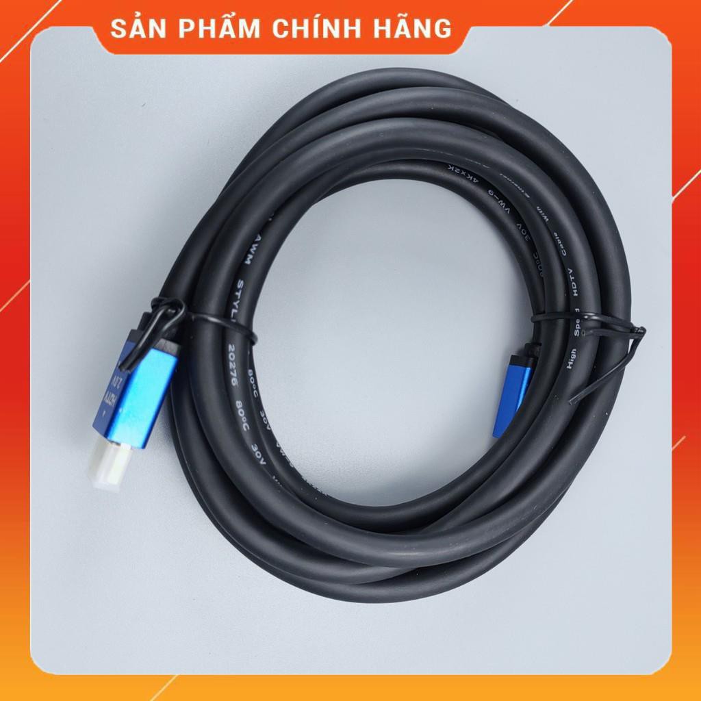 Dây cáp HDMI 2.0 hỗ trợ 4k 2k dài 3m USAN đầu mạ vàng dailyphukien
