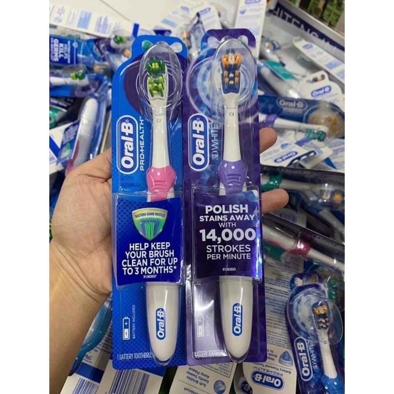 Bàn chải pin Oral B Cross Action Power