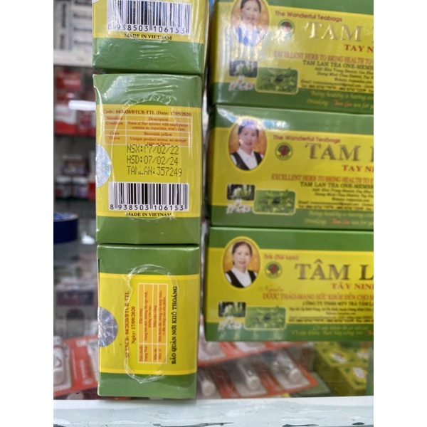✅ [Chính Hãng] Trà Tâm Lan Tây Ninh (Túi 30 túi lọc)