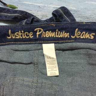 Quần yếm jean justice VNXK