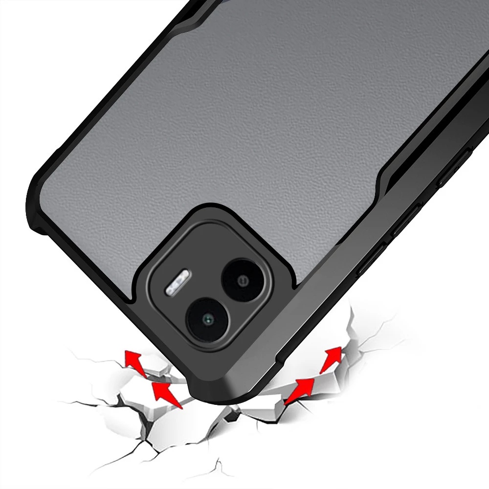 Ốp Điện Thoại Acrylic Trong Suốt Chống Sốc Cho Redmi A1 Redmi A1 + Redmi A1 Plus AZ A2