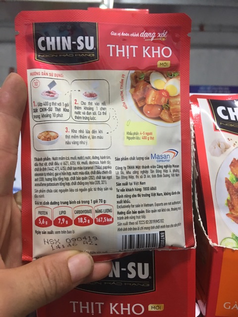 GIA VỊ HOÀN CHỈNH DẠNG XỐT CHINSU NGON HẢO HẠNG