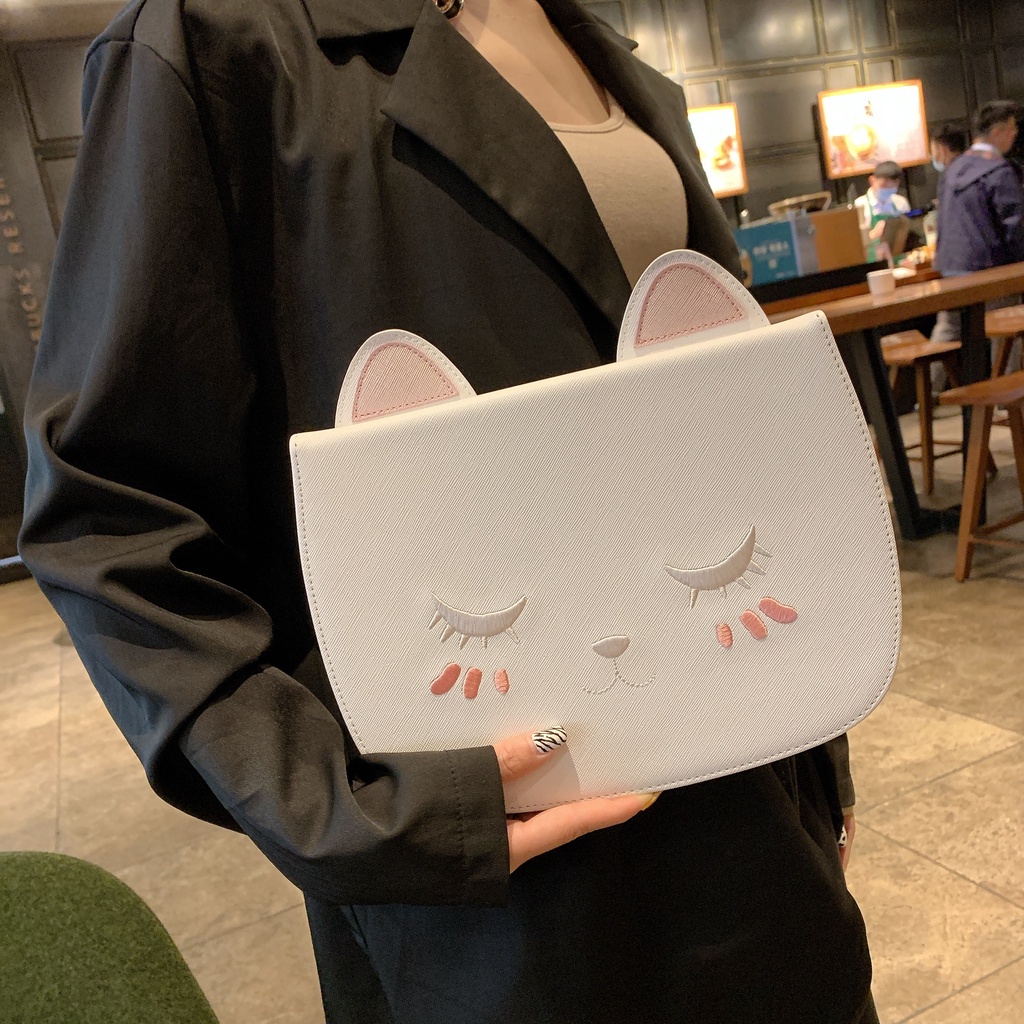Bao Da Máy Tính Bảng Thêu Hình Mèo Cho Ipad Air 4 10.9 Pro 11 2021 3rd 9.7 10.2 7th 8th Air 2 1 Air 3 Pro 10.5 Ốp
