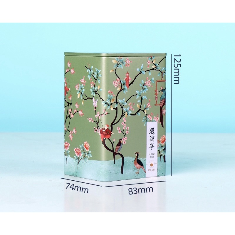 Trà búp khô đặc sản Tân Cương, Thái Nguyên kèm hộp đựng sắt đẹp - 100g