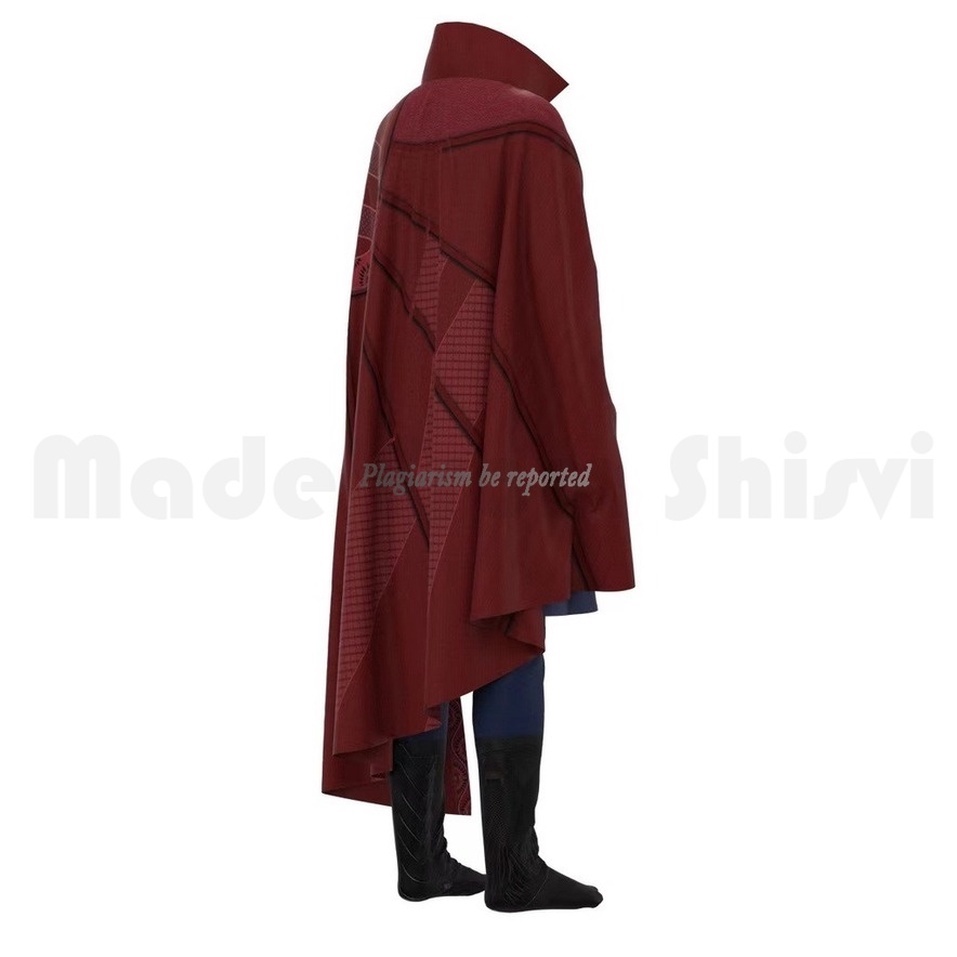 Bác sĩ Strange In The Multiverse of Madness Dr. Bộ Áo Choàng Kèm Tóc Giả Hóa Trang Nhân Vật Stephen Strange