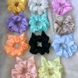 Combo 13 dây cột tóc scrunchies #phụ kiện#
