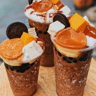 [Sỉ_Lẻ] Set Milo Dầm Trân Châu Pudding 20 Chén Siêu Ngon