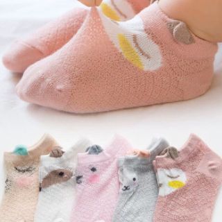 Set 5 đôi tất lưới dành cho bé gái