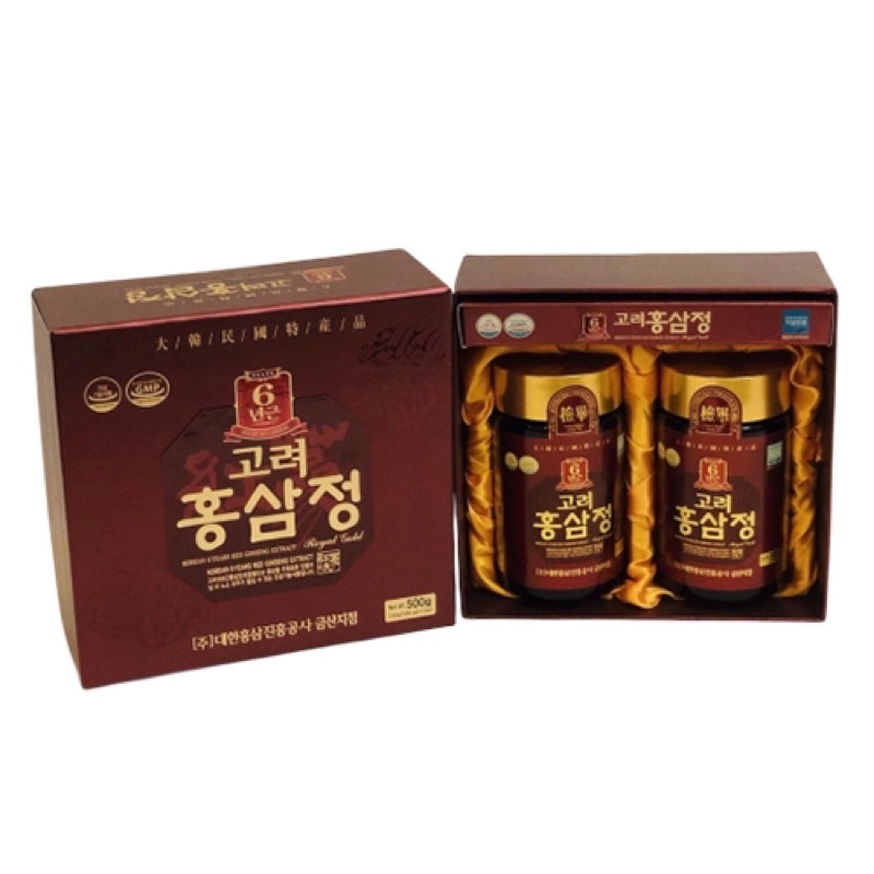 Cao Hồng Sâm DAEHAN Hàn Quốc hộp 2 lọ 250g, trumsihanghanquoc