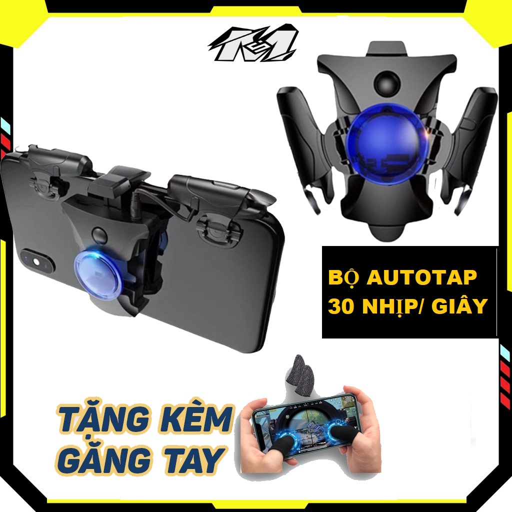 Phụ kiện hỗ trợ nút bắn auto tap FX30 chơi game pubg, free firee, flydigi, trigger,....Nút bấm nhấp sêu nhanh bản gaming