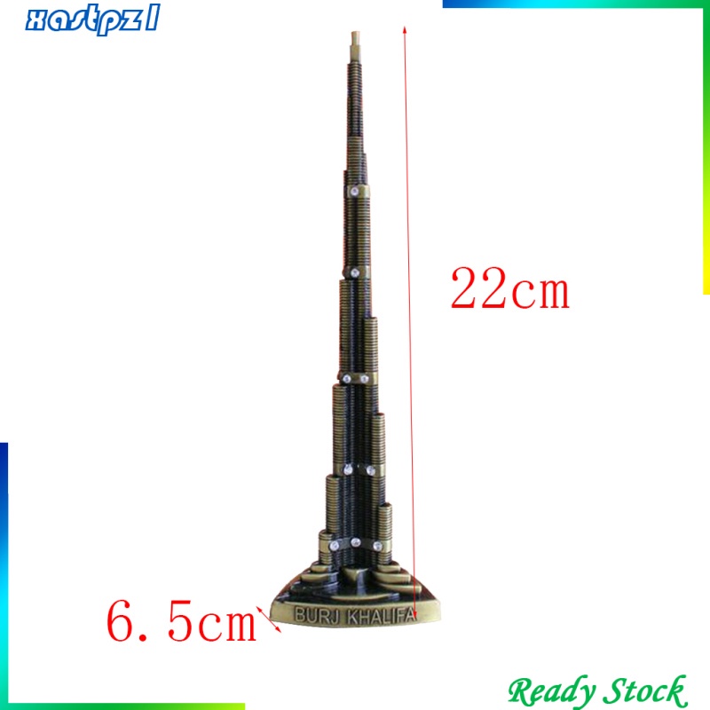 Mô Hình Nhân Vật Burj Khalifa Bằng Hợp Kim Dùng Trang Trí Quán Bar / Quán Cà Phê
