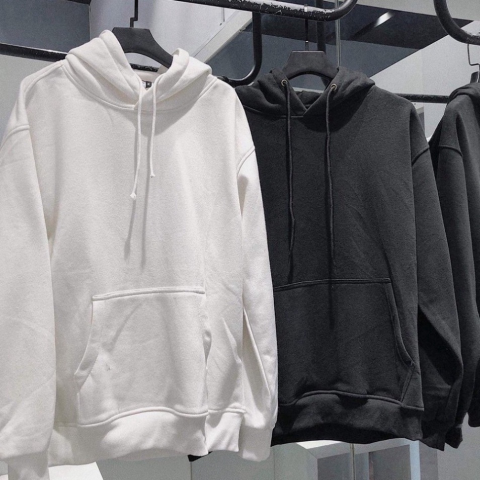 Áo Hoodie Nam Nữ TRƠN BASIC Unisex Form rộng  Áo Khoác Nam Hoodie Nỉ Ulzzang Leevin Store | BigBuy360 - bigbuy360.vn
