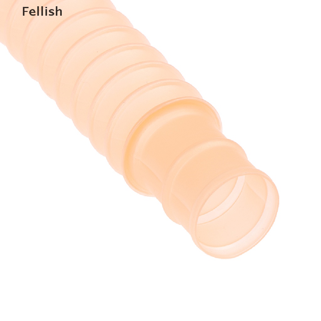 [Fellish] 5Pcs Sensory Luminous Pop Tube Fidget Toy Bellows Stress ADHD Autism Anxiety 436VN