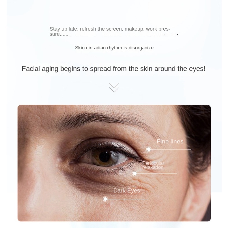 Kem Dưỡng Da Mắt Chứa Collagen Peptide Dạng Bóng Lăn Giúp Dưỡng Ẩm Và Làm Săn Chắc Da