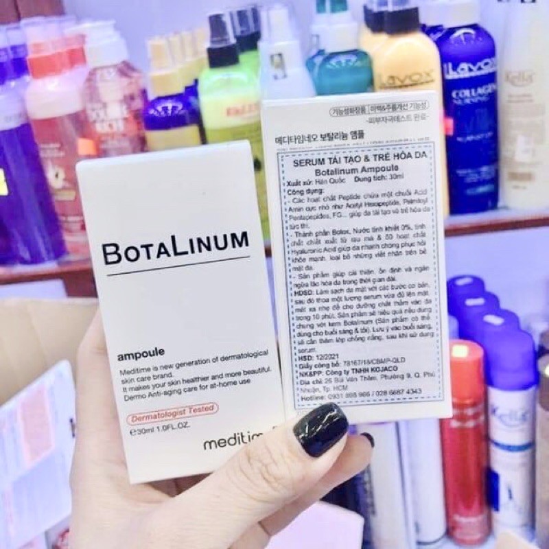 TINH CHẤT AMPOULE TÁI TẠO & TRẺ HOÁ DA BOTALINUM 30ML