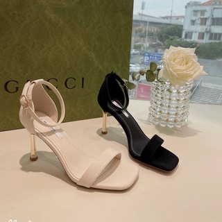 Giày gót đũa 7p da mềm bít gót-Bunny Shoes(K173)