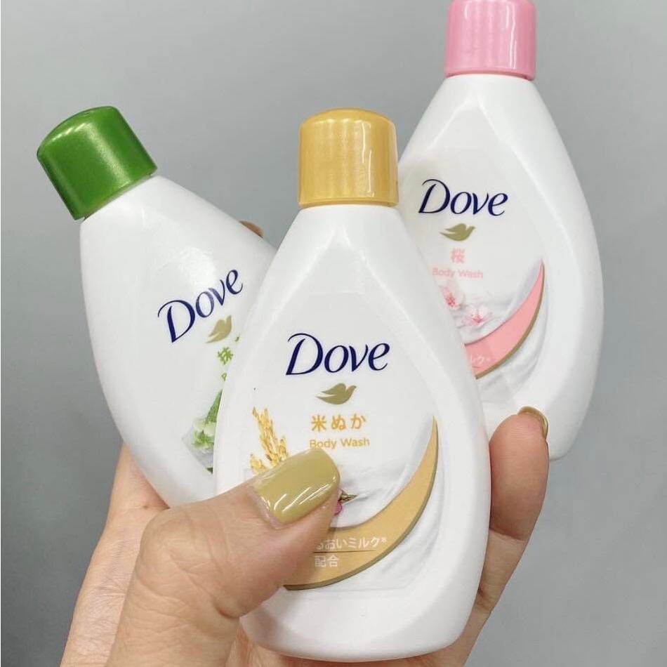 Set 3 sữa tắm Dove mini