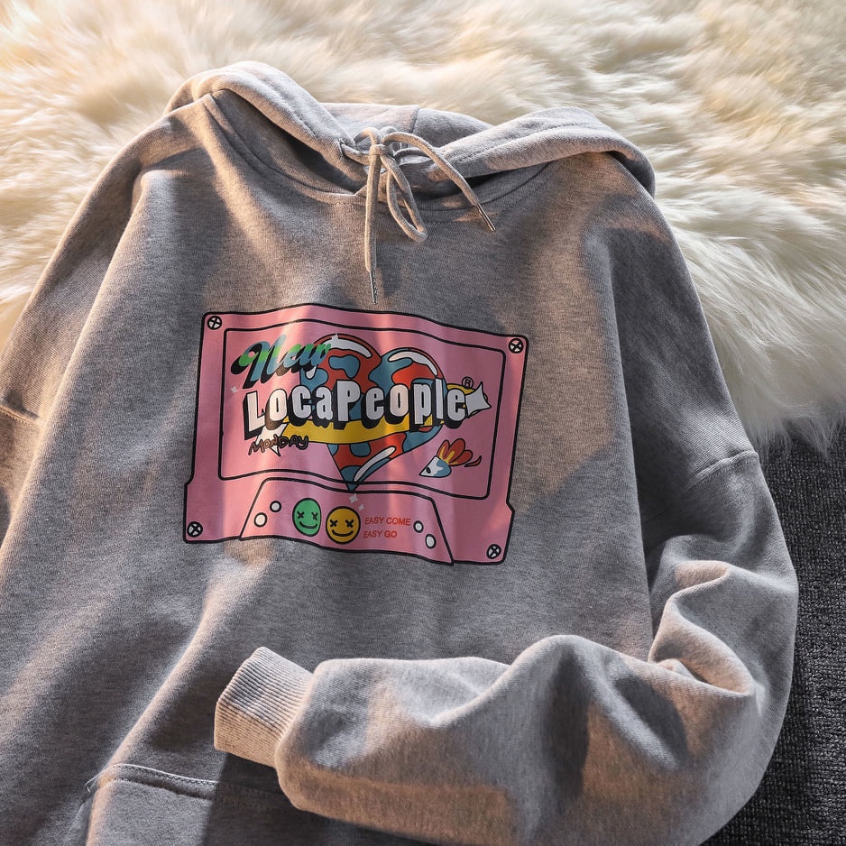 (Sẵn) Áo hoodie nữ in chữ siêu chất lừ các màu chất nỉ da cá mùa thu đông ulzzang có size | BigBuy360 - bigbuy360.vn